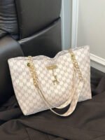 ⁦حقيبة كتف كبيرة السعة كتان⁩ - الصورة ⁦118⁩