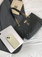 ⁦حقيبة كتف كبيرة السعة كتان⁩ - الصورة ⁦130⁩