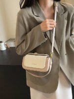 ⁦حقيبة نسائية انيقة بألوان موحدة⁩ - الصورة ⁦8⁩