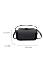 ⁦حقيبة نسائية انيقة بألوان موحدة⁩ - الصورة ⁦20⁩