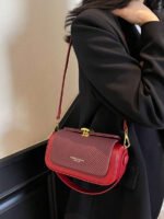 ⁦حقيبة نسائية انيقة بألوان موحدة⁩ - الصورة ⁦90⁩