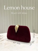 ⁦حقيبة سوارية مزينة باللون الذهبي⁩ - الصورة ⁦10⁩