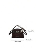 ⁦حقيبة يد صغيرة بتصميم حزام⁩ - الصورة ⁦23⁩