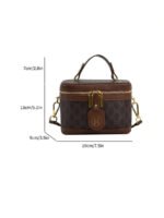 ⁦حقيبة كتف نسائية جلد اصطناعي سعة كبيرة⁩ - الصورة ⁦7⁩