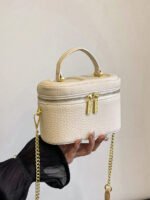 ⁦حقيبة كتف نسائية جلد اصطناعي سعة كبيرة⁩ - الصورة ⁦19⁩