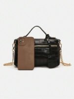 ⁦حقيبة كتف نسائية جلد اصطناعي سعة كبيرة⁩ - الصورة ⁦54⁩