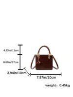 ⁦حقيبة يد سعة كبيرة ذات تفاصيل رقيقة⁩ - الصورة ⁦68⁩