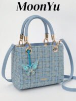 ⁦حقيبة يد سعة كبيرة ذات تفاصيل رقيقة⁩ - الصورة ⁦112⁩