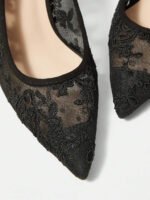 ⁦أحذية كعب عالي نصف حرشفي⁩ - الصورة ⁦5⁩