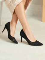 ⁦أحذية كعب عالي نصف حرشفي⁩ - الصورة ⁦10⁩