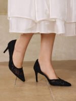 ⁦أحذية كعب عالي نصف حرشفي⁩ - الصورة ⁦34⁩