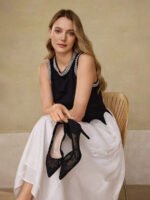 ⁦أحذية كعب عالي نصف حرشفي⁩ - الصورة ⁦35⁩