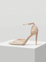 ⁦أحذية كعب عالي نصف حرشفي⁩ - الصورة ⁦38⁩