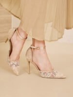 ⁦أحذية كعب عالي نصف حرشفي⁩ - الصورة ⁦42⁩