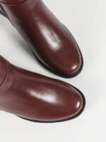 ⁦بوت قصيرة مزودة بكعب سميك⁩ - الصورة ⁦28⁩