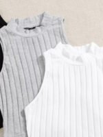 ⁦مجموعة بيزك توب تريكو مضلع⁩ - الصورة ⁦5⁩