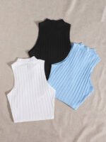 ⁦مجموعة بيزك توب تريكو مضلع⁩ - الصورة ⁦10⁩