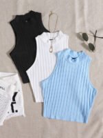 ⁦مجموعة بيزك توب تريكو مضلع⁩ - الصورة ⁦13⁩