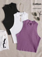 ⁦مجموعة بيزك توب تريكو مضلع⁩ - الصورة ⁦26⁩