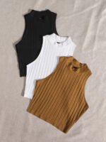 ⁦مجموعة بيزك توب تريكو مضلع⁩ - الصورة ⁦39⁩