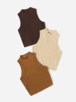 ⁦مجموعة بيزك توب تريكو مضلع⁩ - الصورة ⁦51⁩