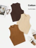 ⁦مجموعة بيزك توب تريكو مضلع⁩ - الصورة ⁦54⁩