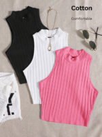 ⁦مجموعة بيزك توب تريكو مضلع⁩ - الصورة ⁦60⁩