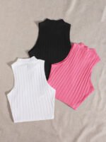 ⁦مجموعة بيزك توب تريكو مضلع⁩ - الصورة ⁦61⁩