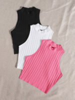 ⁦مجموعة بيزك توب تريكو مضلع⁩ - الصورة ⁦63⁩