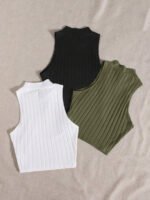 ⁦مجموعة بيزك توب تريكو مضلع⁩ - الصورة ⁦66⁩