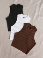 ⁦مجموعة بيزك توب تريكو مضلع⁩ - الصورة ⁦72⁩