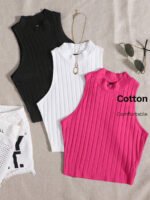 ⁦مجموعة بيزك توب تريكو مضلع⁩ - الصورة ⁦74⁩