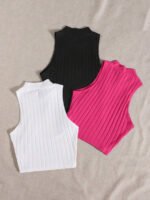 ⁦مجموعة بيزك توب تريكو مضلع⁩ - الصورة ⁦75⁩