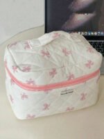 ⁦مجموعة حقائب تخزين مبطنة بتصميم الوردة⁩ - الصورة ⁦17⁩