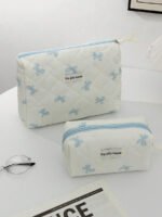 ⁦مجموعة حقائب تخزين مبطنة بتصميم الوردة⁩ - الصورة ⁦37⁩