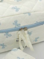 ⁦مجموعة حقائب تخزين مبطنة بتصميم الوردة⁩ - الصورة ⁦41⁩