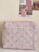 ⁦مجموعة حقائب تخزين مبطنة بتصميم الوردة⁩ - الصورة ⁦52⁩