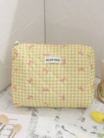 ⁦مجموعة حقائب تخزين مبطنة بتصميم الوردة⁩ - الصورة ⁦83⁩