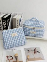 ⁦مجموعة حقائب تخزين مبطنة بتصميم الوردة⁩ - الصورة ⁦89⁩