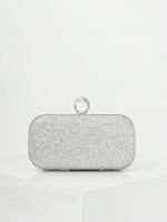 ⁦حقيبة سهرة نسائية أنيقة مزينة بالكريستال⁩ - الصورة ⁦18⁩