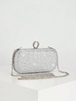 ⁦حقيبة سهرة نسائية أنيقة مزينة بالكريستال⁩ - الصورة ⁦34⁩